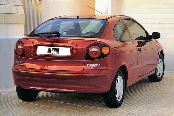 Купе Renault Megane 1 (X64) дорестайлинговая версия