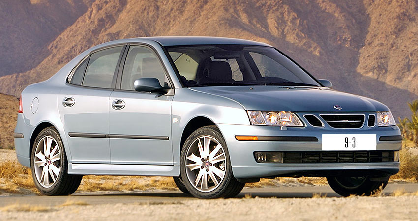 Saab 9-3 2005 года с бензиновым двигателем 2.0 литра