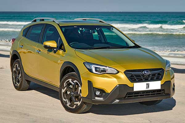 Кроссовер Subaru XV 2 (GT) рестайлинг вид спереди