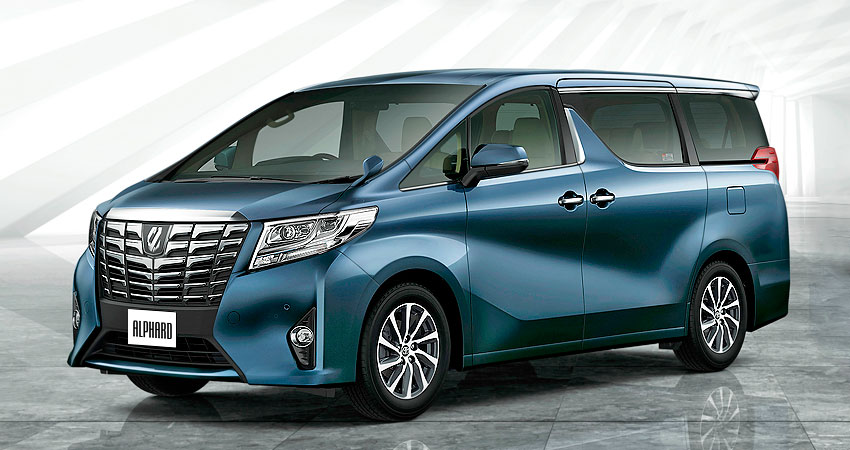 Toyota Alphard JDM 2017 года