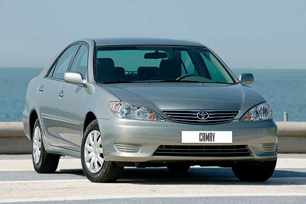 Sedan Toyota Camry 5 (XV30) рестайлинг вид спереди