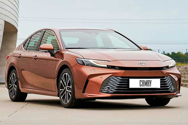 Седан Тойота Камри 9 LE (XV80) вид спереди