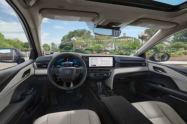 Toyota Camry IX (XV80) интерьер