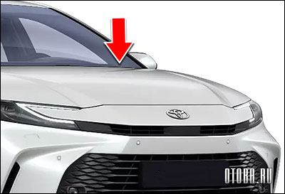 Вин-номер автомобиля Toyota Camry 9