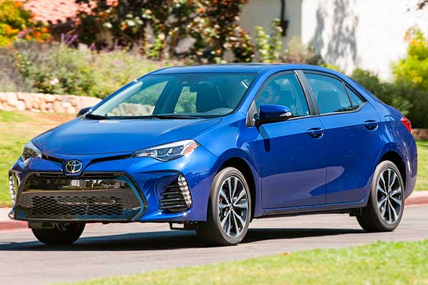 Sedan Toyota Corolla S/SE USA 11 (E170) рестайлинговая модификация