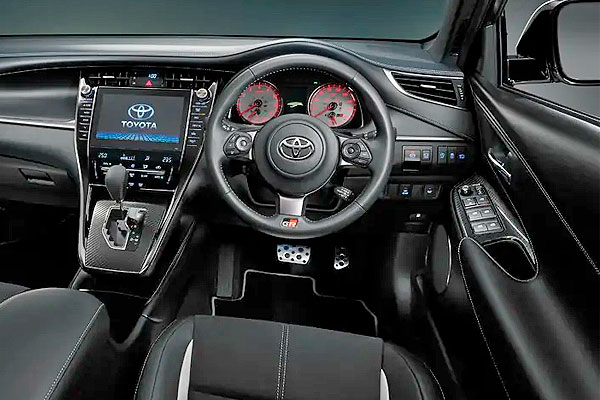 Кроссовер Тойота Харриер 3 (XU60) интерьер торпедо после обновления