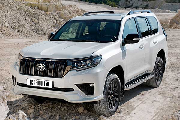 Внедорожник Тойота Land Cruiser Prado (J150) третий рестайлинг вид спереди