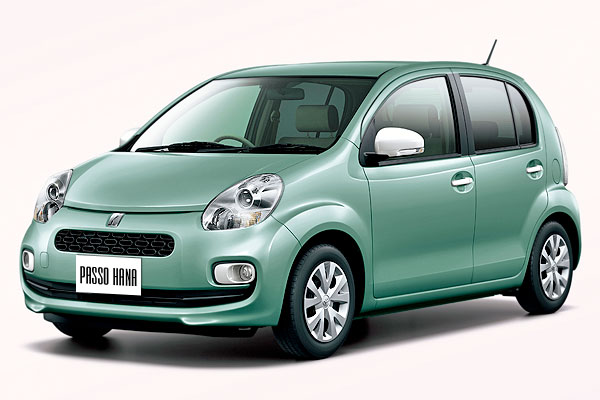 5-дверный хэтчбек Тойота Пассо Hana 2 (АС30) рестайлинговая версия