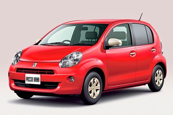 Hatchback Toyota Passo Hana 2 (AC30) дорестайлинговая версия