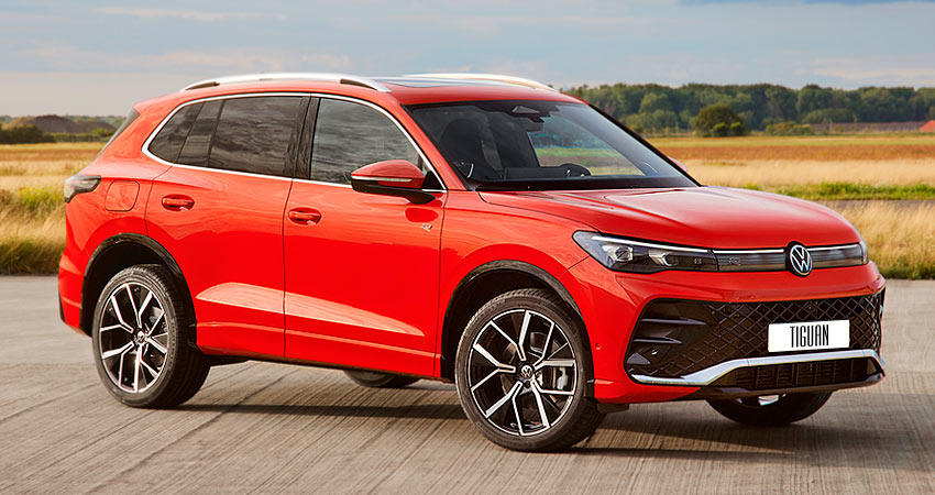 Volkswagen Tiguan eHybrid R-Line 2025 года