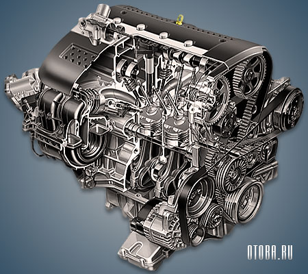 Мотор Alfa Romeo JTS 2.0 литра фото.