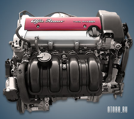 Мотор Alfa Romeo JTS 2.2 литра фото.