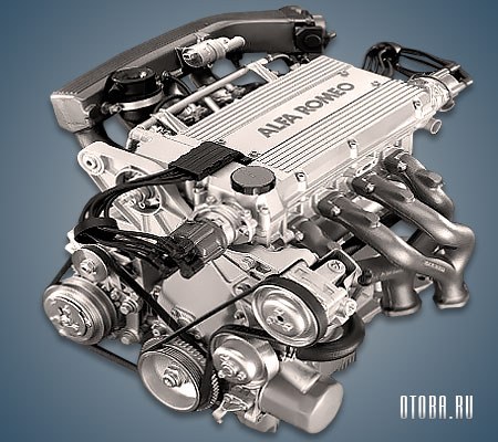 Мотор Alfa Romeo Twin Spark 8V фото.