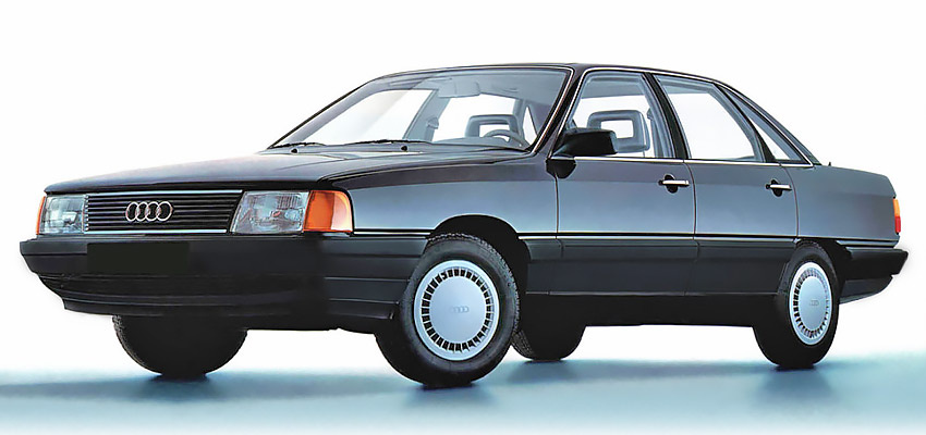 Audi 100 с дизельным двигателем 2.5 литра 1990 года