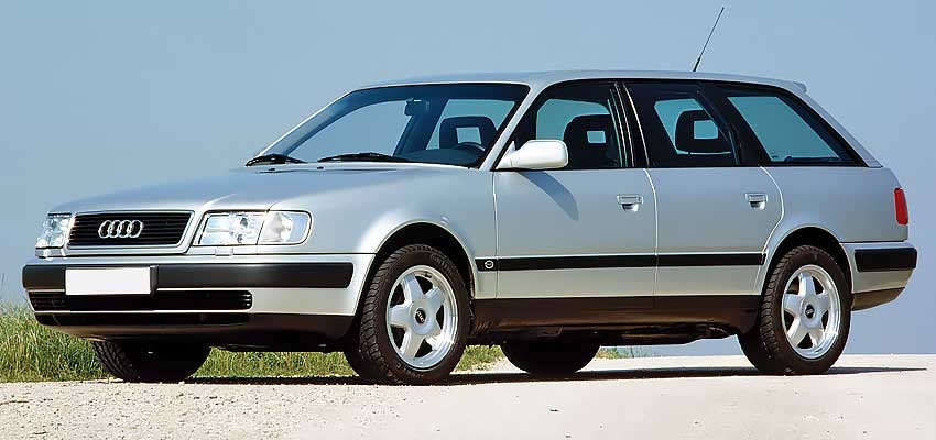 Audi 100 с бензиновым двигателем 2.8 литра 1993 года