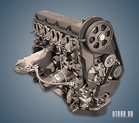 2.3-литровый бензиновый двигатель Audi AAR вид сбоку.