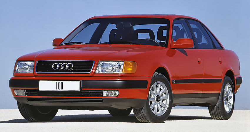Audi 100 с дизельным двигателем 2.4 литра 1993 года
