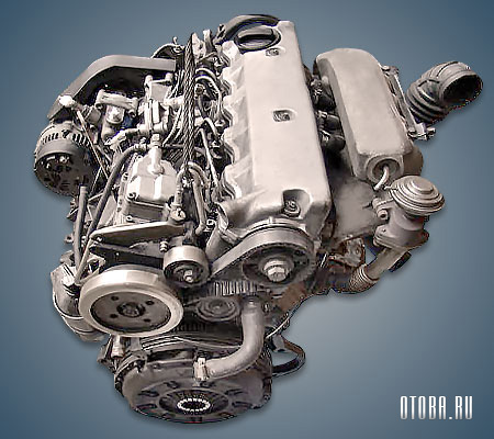 2.5-литровый дизельный двигатель Audi ААТ в разрезе.
