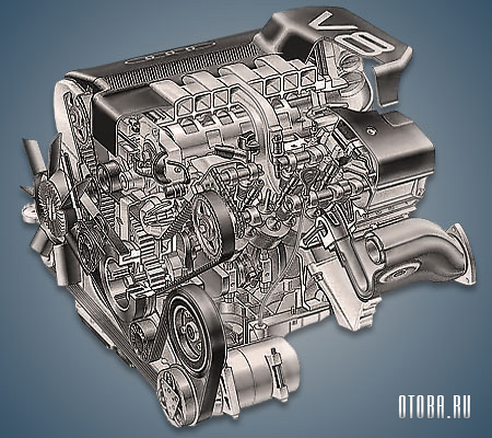 Двигатель Audi ABZ фото.