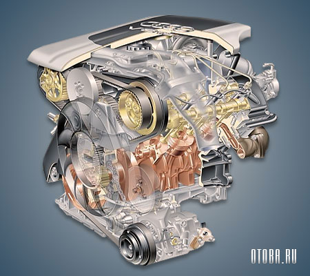 2.5-литровый дизельный мотор Ауди AFB фото.