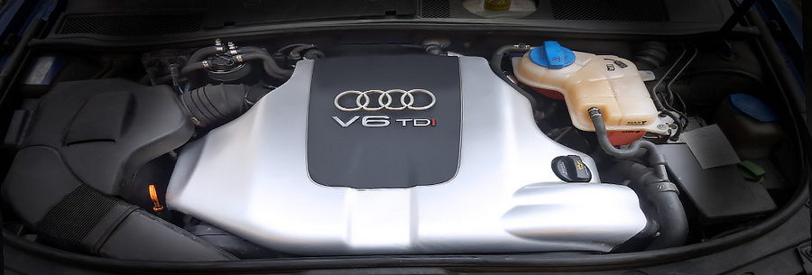 2.5-литровый дизельный силовой агрегат Audi AFB под капотом Ауди A6 C5.