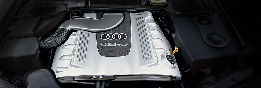 3.3-литровый дизельный силовой агрегат Audi AKF под капотом Ауди А8.