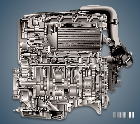 3.3-литровый дизельный двигатель Audi AKF фото.