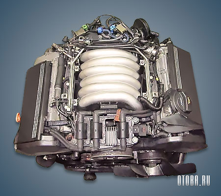 2.4-литровый бензиновый двигатель Ауди ALF фото.