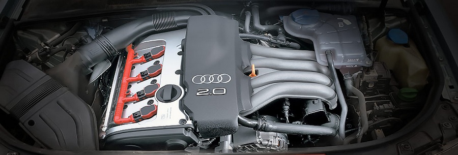 2.0-литровый бензиновый силовой агрегат Audi ALT под капотом Ауди А4.