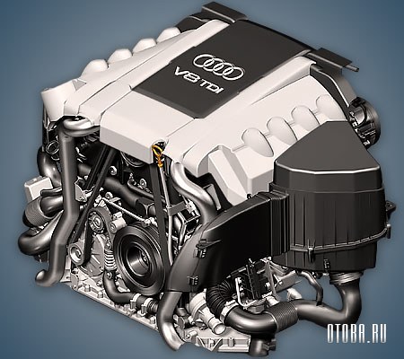 4.0-литровый дизельный двигатель Audi ASE фото.
