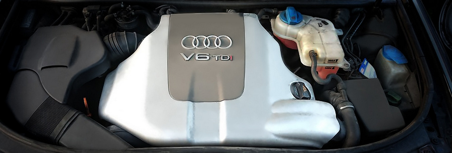2.5-литровый дизельный силовой агрегат Audi BAU под капотом Ауди A6 C5.