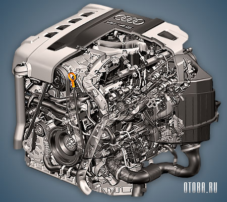 4.2-литровый дизельный двигатель Audi BTR фото.