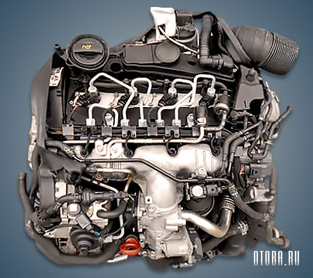 Двухлитровый дизельный мотор Ауди CAHA фото.
