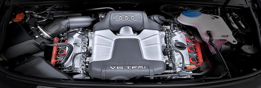3.0-литровый бензиновый силовой агрегат Audi CGWA под капотом Ауди A8.