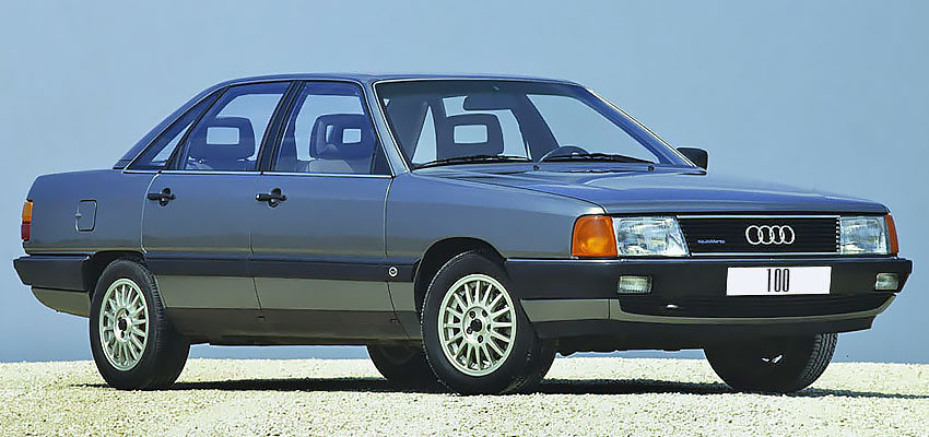 Audi 100 с дизельным двигателем 2.0 литра 1983 года
