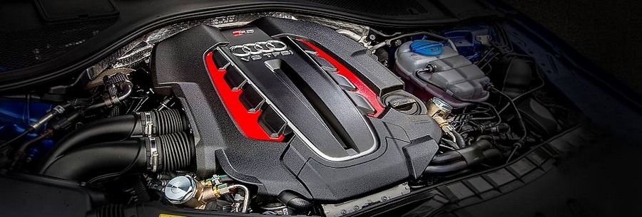 4.0-литровый бензиновый силовой агрегат Audi CRDB под капотом Ауди А8.