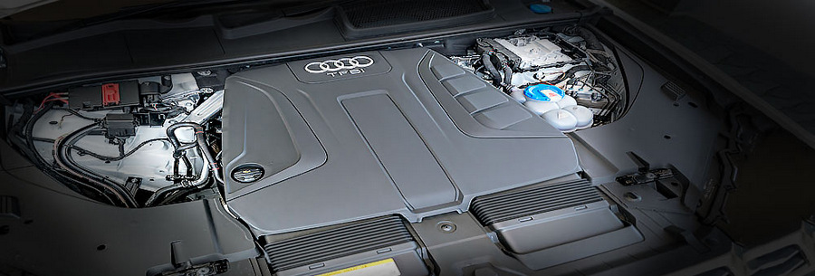 3.0-литровый бензиновый силовой агрегат Audi CREC под капотом Ауди .