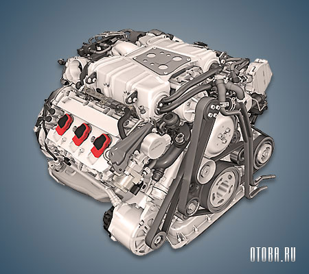 3.0-литровый бензиновый мотор Audi CREC в разборе.