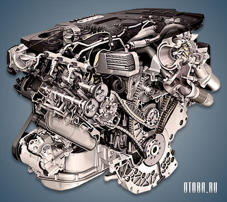 Мотор Audi CRTC в разборе.