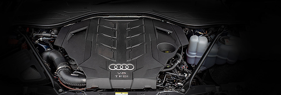 4.0-литровый бензиновый силовой агрегат Audi CXYA под капотом Ауди A8 D5.