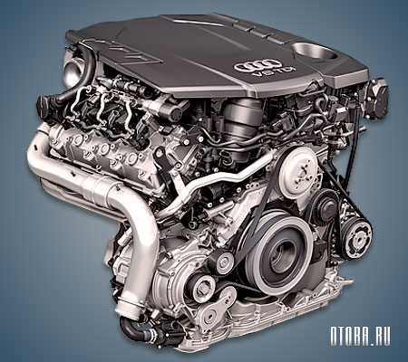 3.0-литровый дизельный двигатель Audi DCPC фото.
