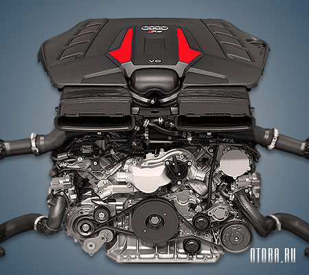 4.0-литровый бензиновый мотор Ауди DHUB фото.