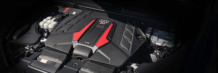 4.0-литровый бензиновый силовой агрегат Audi DHUB под капотом Ауди RS Q8.
