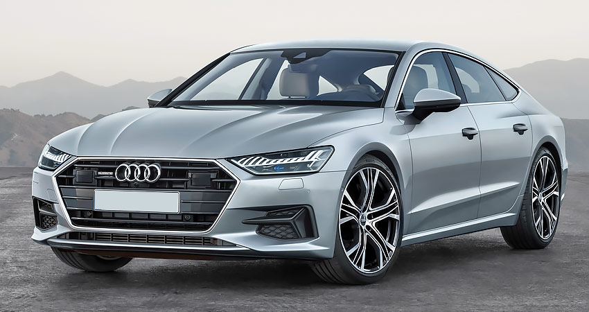 Audi A7 2019 года с бензиновым двигателем 3.0 литра
