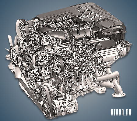 Двигатель Audi PT фото.