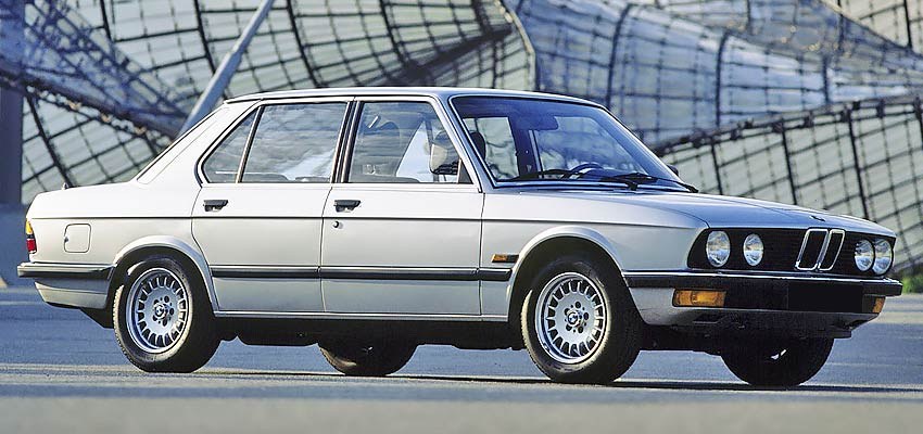 BMW 524td 1986 года с дизельным двигателем 2.4 литра