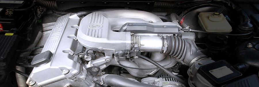 1.6 - 1.8 литровый бензиновый силовой агрегат БМВ М40 под капотом BMW 316i.