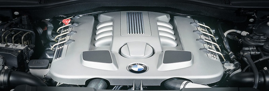 3.9-4.4 литровый дизельный силовой агрегат БМВ M67 под капотом BMW 745d