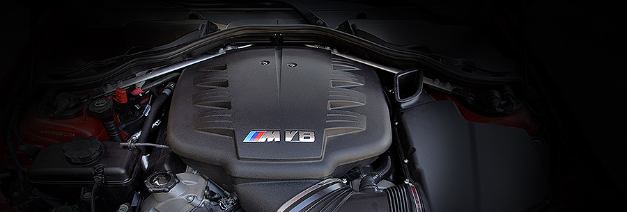 4.0-литровый бензиновый силовой агрегат БМВ S65 под капотом BMW M3
