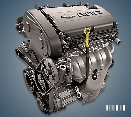 1.6-литровый бензиновый мотор Шевроле F16D4 фото.